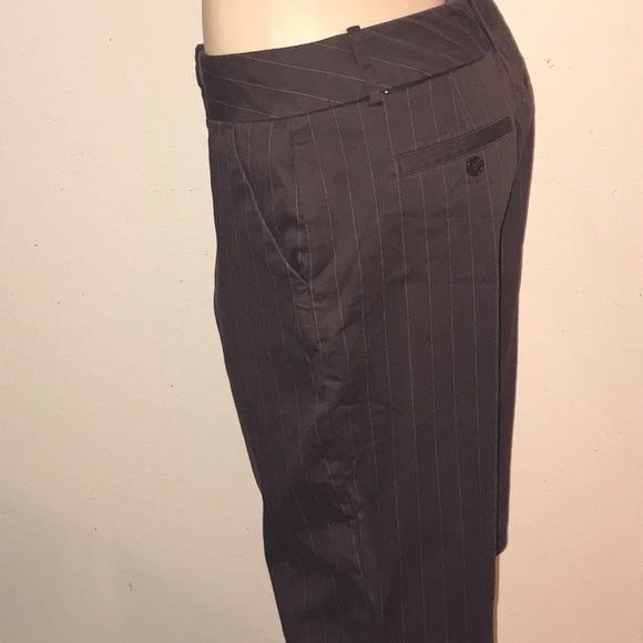 Worthington Stretch Dress Bermuda Shorts Brown 10 - Picture 2 of 5